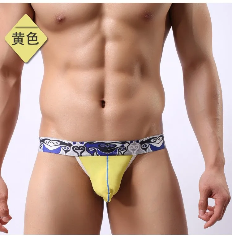 New style Men G Strings & Thongs Men's Thong Bikini Sexy Underwear Mens