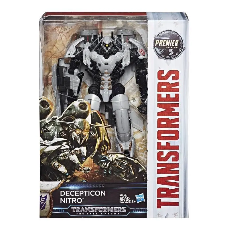 

Transformed toy Movie 5 Voyages V - Level V - Nitrogen Transformed toy The Last Knight Decepticon Nitro Voyager Action Figure