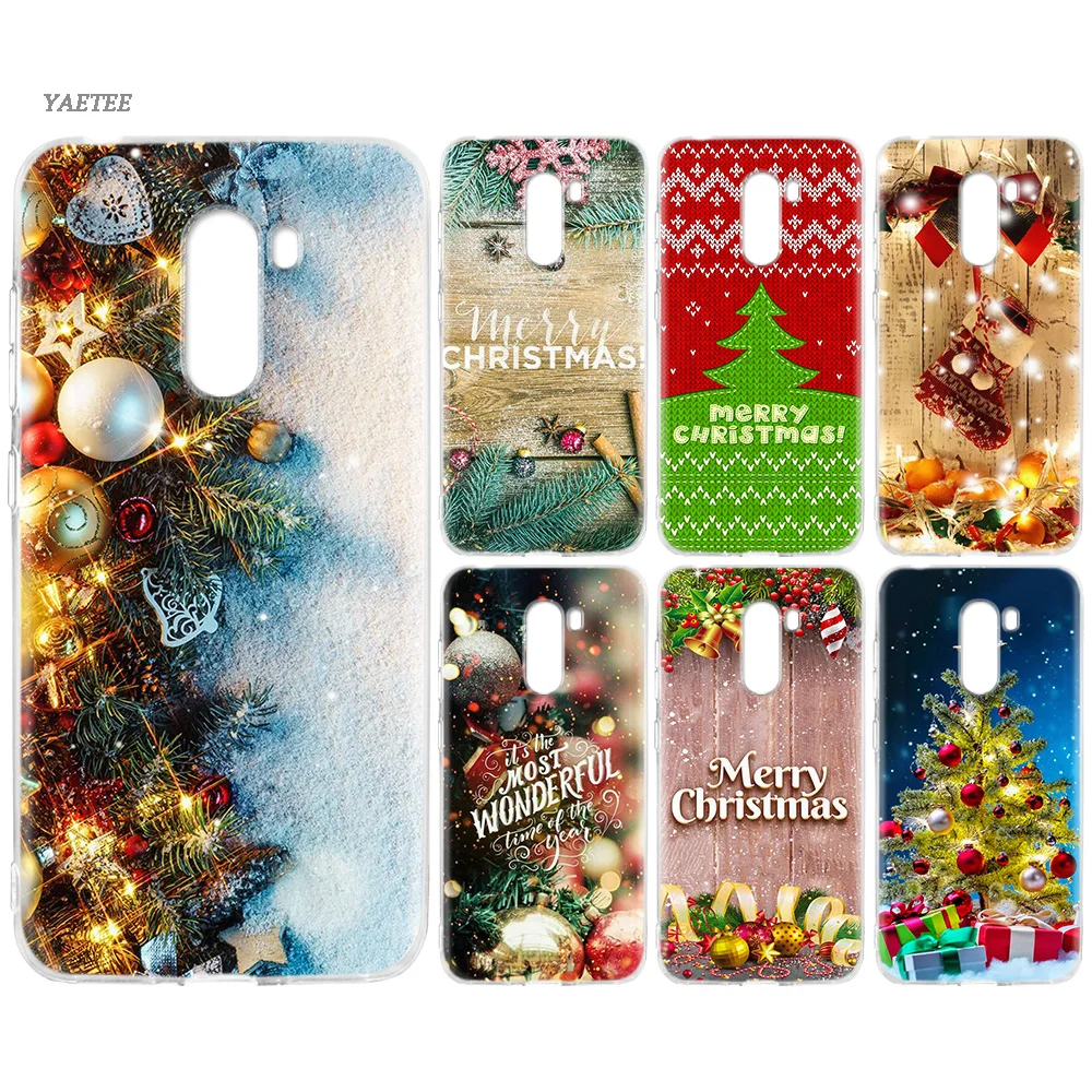 

I Wish You Merry Christmas Soft TPU Protect Case For Xiaomi Redmi Note 7 6 Pro 5 4 4X Xiomi Mi S2 A2 Lite 9 8 Mix 3 F1 Cover