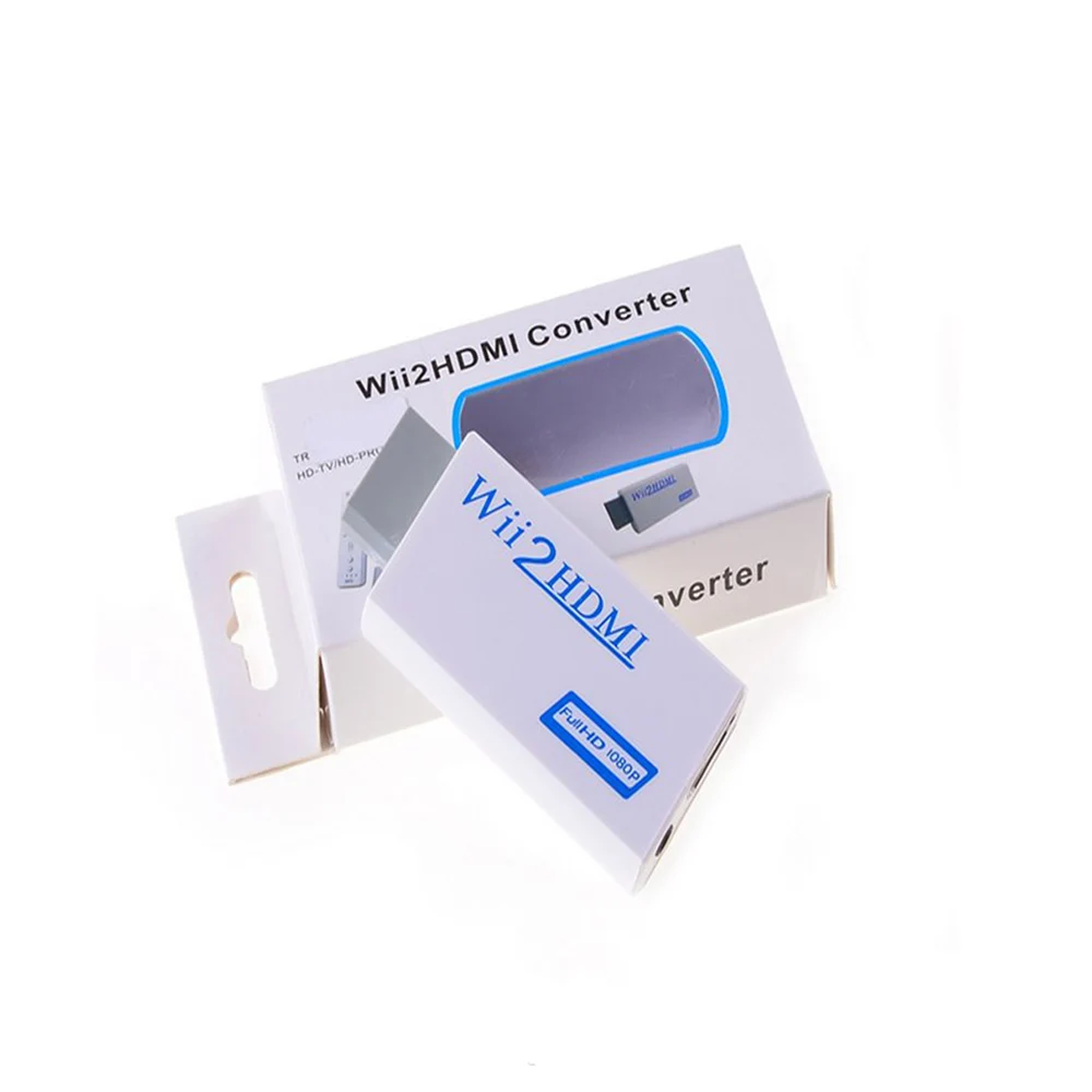 Wii к HDMI конвертер Поддержка FullHD 720 P 1080 4 K 3 5 мм аудио wii 2 адаптер для HDTV доставка