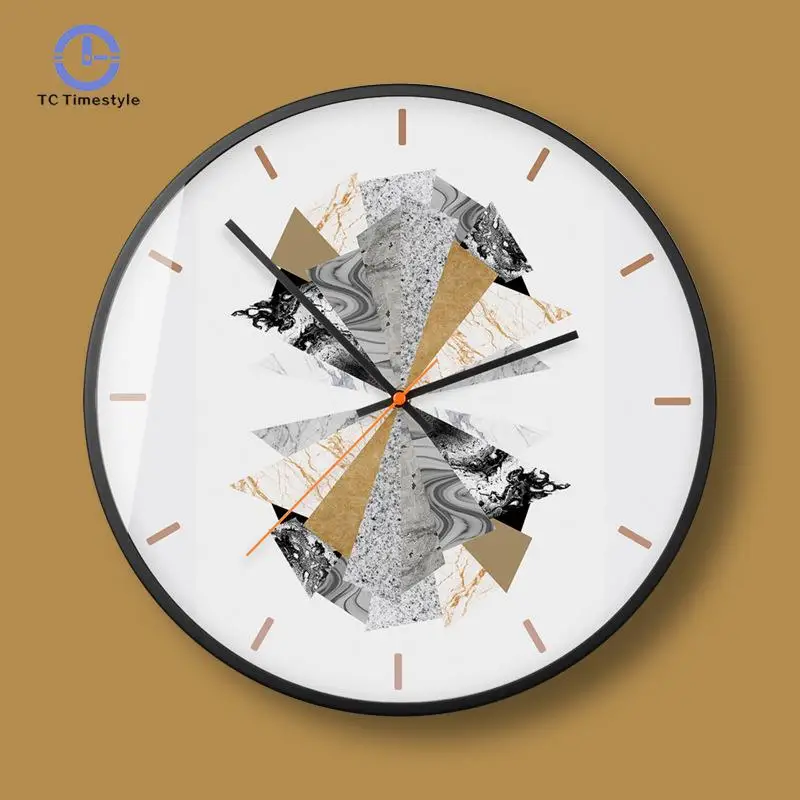 

Abstract Art Wall Clock Modern Living Room Mute Individual Character European Style Home Decoration Wall Clocks