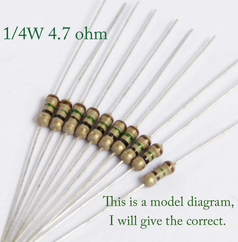 11r ± 1/% 1//4 w watt metal film r 11 ohm 0.25w résistance 25