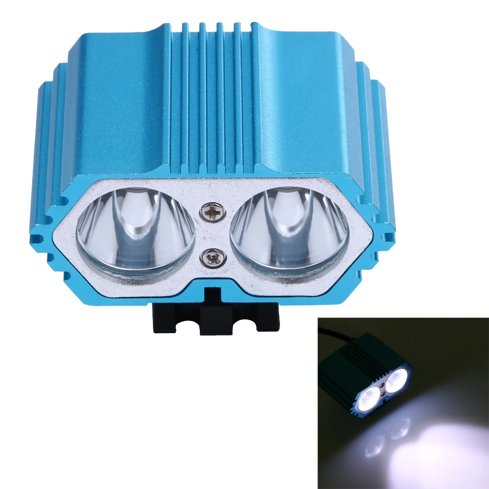 Top Waterproof IPX-7 6000LM  XML T6 LED Bike Bicycle Aluminum Alloy Torch Lamp Headlight +Battery+Charger  Black/red/blue 1