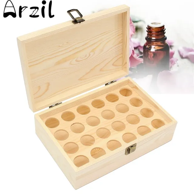 Where To Buy Decorative Boxes Magnificent Aliexpress Buy 24 Slots Essential Oils Box Wooden Container Inspiration Where To Buy Decorative Boxes Gorgeous Aliexpress Buy 24 Slots Essential Oils Box Wooden Container Design Ideas