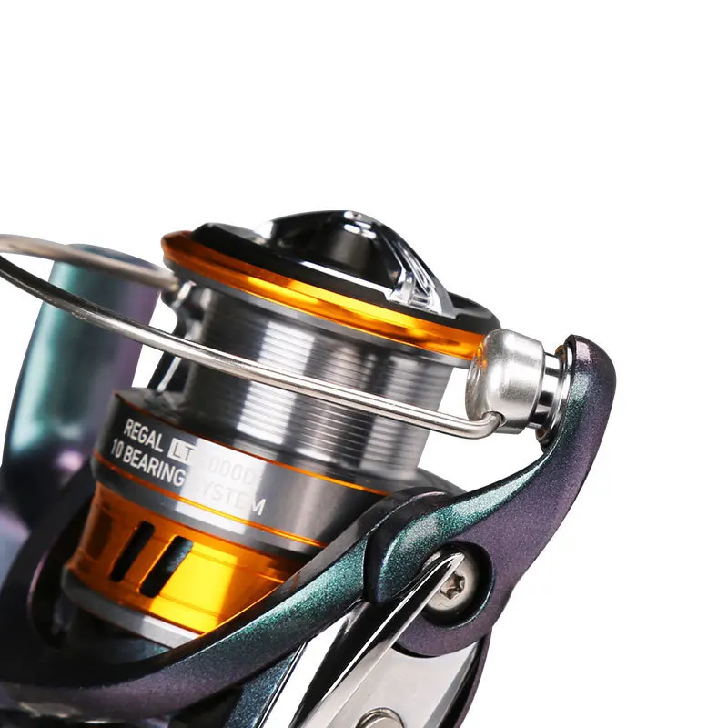 Оригинальная спиннинговая Рыболовная катушка DAIWA REGAL LT 1000D 2000D 2500DXH 3000DCXH Max Drag 10 кг спиннинговая катушка для соленой воды