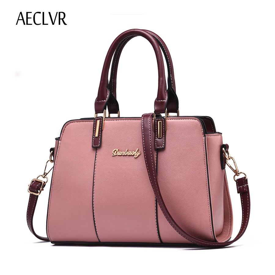 Progettista Spalla Rosa bianco Per Delle 2018 Aeclvr Donne Grande Il colore Crossbody Elegante Del Le Sacchetto Bolsas cachi Nero Borse Capienza Signore Lusso Di Baqqwg