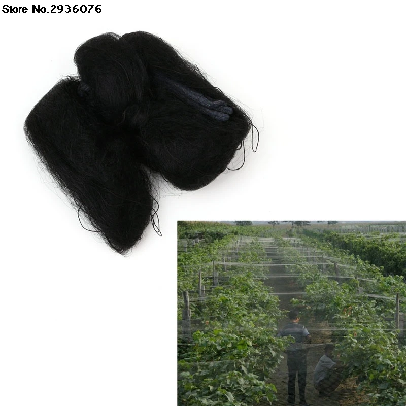 3x10m Black Anti Bird Net Mesh For Fruit Crop Plant Tree Bird-Preventing Netting