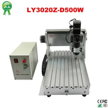 

Desktop cnc router LYCNC3020 3 axis with 500w spindle,use Mach3 software