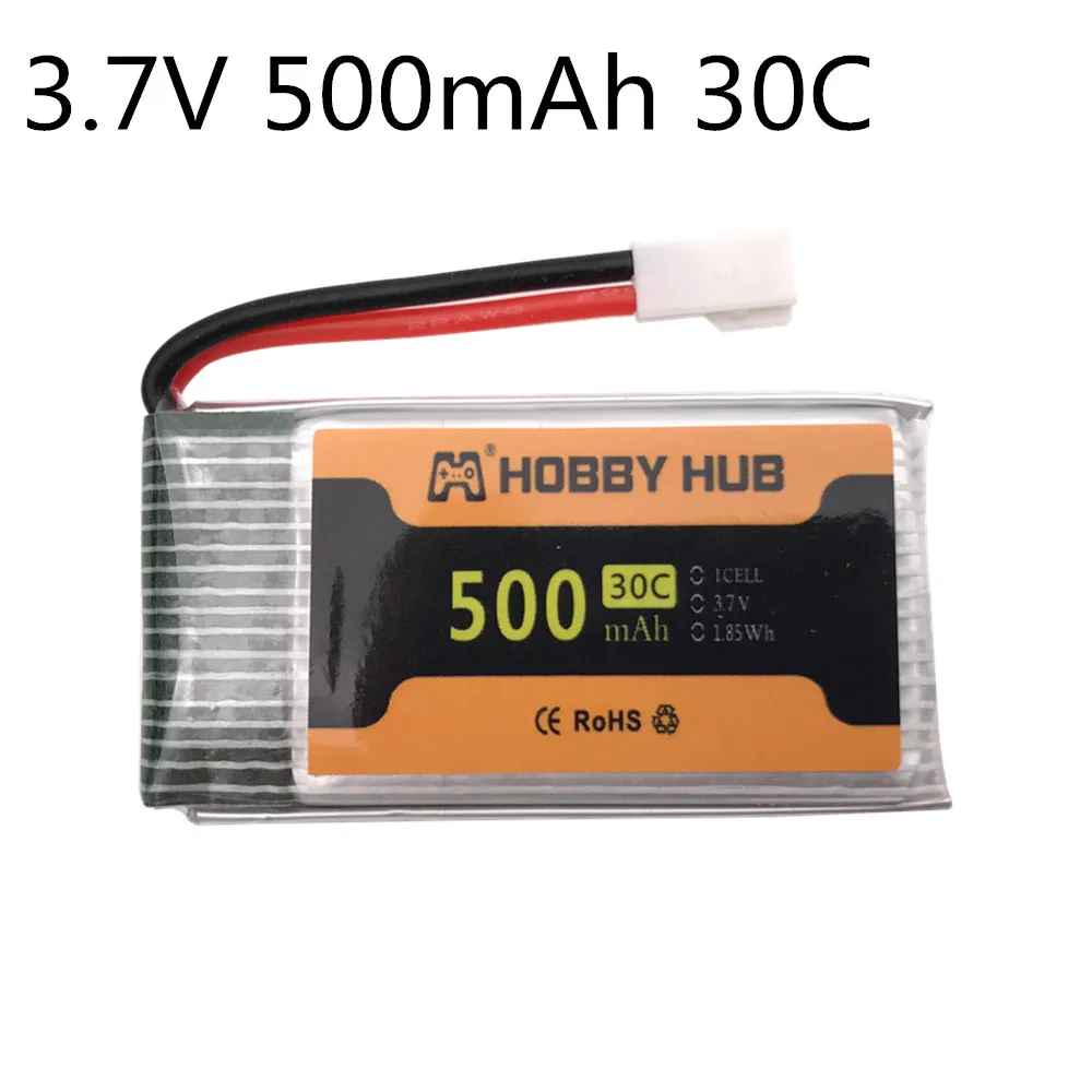 

3.7V 500mAh 30C Lipo Battery for Syma X5 X5SC X5C H5C X5A M68 Cheerson CX-30 RC Quadrocopter Drone Battery 802540