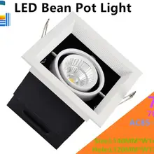 7 Вт светодиодный диодный светильник COB светодиодный решетчатый светильник подсвеченная Светодиодная лампа для бобового желчного пузыря CE RoHS FCC одобрена гарантия 3 года 4 шт. в партии