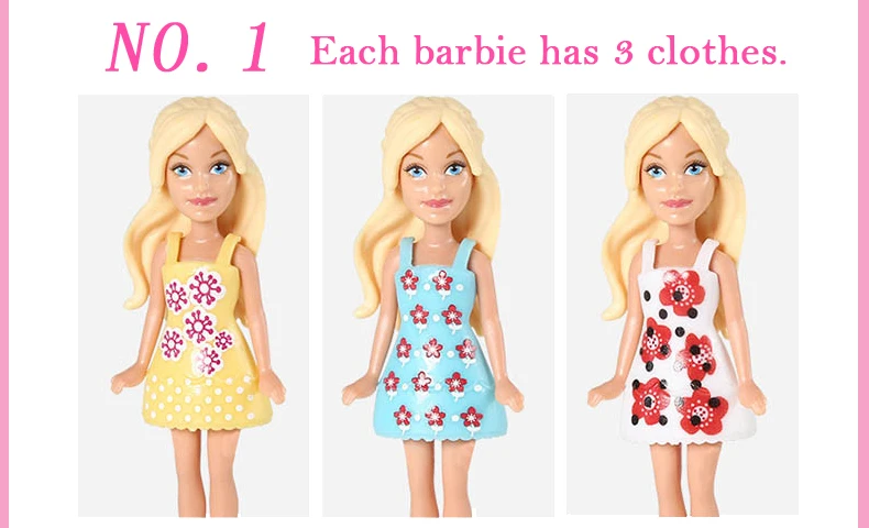 Мини модная карманная Кукла Барби для девочек, игрушки для разных вещей, аксессуары для платьев, игрушка для ролевых игр, 12 созвездий, коллекционная игрушка для девочек