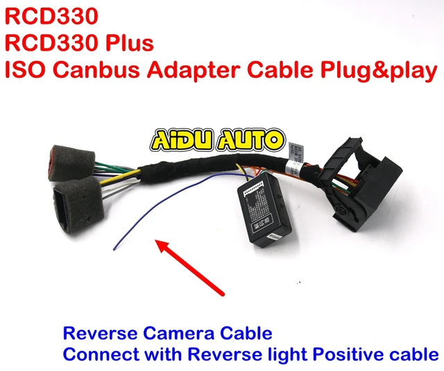 rcd330 plus plug\u0026play iso quadlock adapter cable w canbus decoder VW Bus Engine Diagram rcd330 plus plug\u0026play iso quadlock adapter cable w canbus decoder simulator for vw golf vi jetta 5 6 mk5 mk6 passat b6 polo
