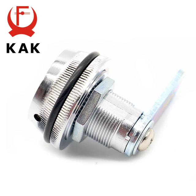 Kak Kombinált Szekrény Zárak Fekete/Ezüst Cink Ötvözet Jelszó Biztonsági Otthoni Automatizálási Bütykös Lezárás A Postafiók Ajtóhoz - Image 3