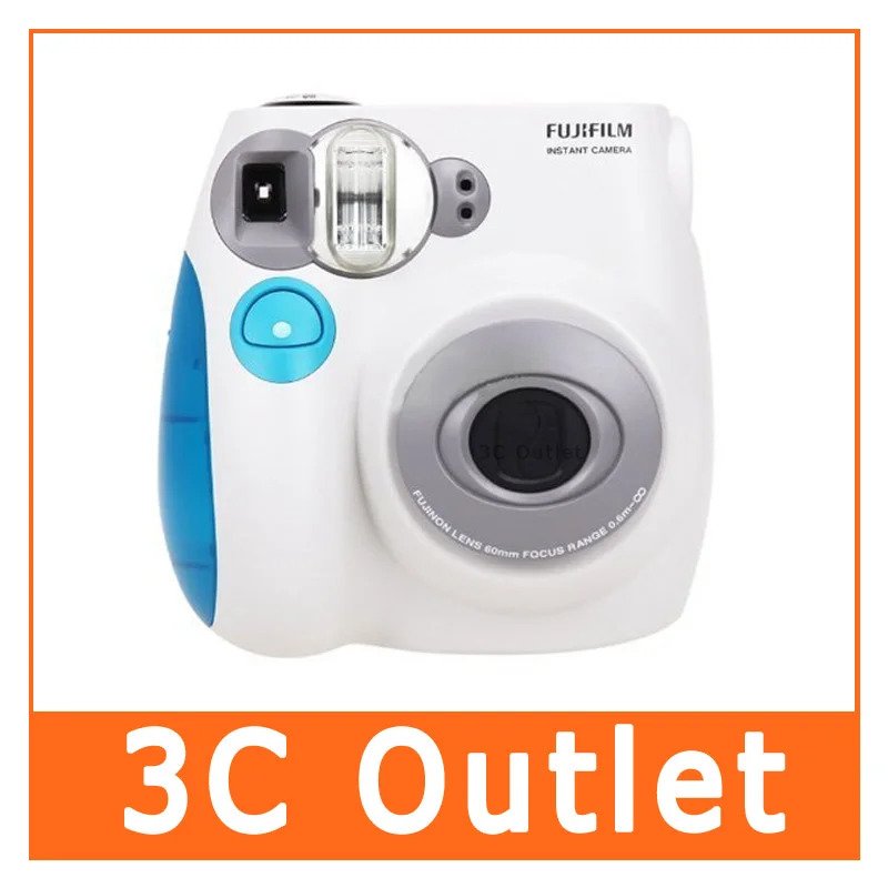 Оригинальная моментальная фотокамера Fujifilm Instax Mini 7 s подарок на Рождество/День