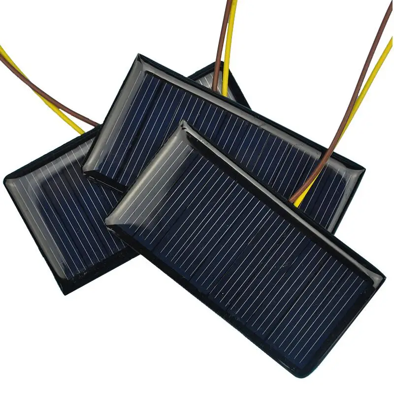 10 шт. 5 в 60mA 68*36 Микро Мини Солнечная батарея для телефона зарядное устройство для DIY проектов