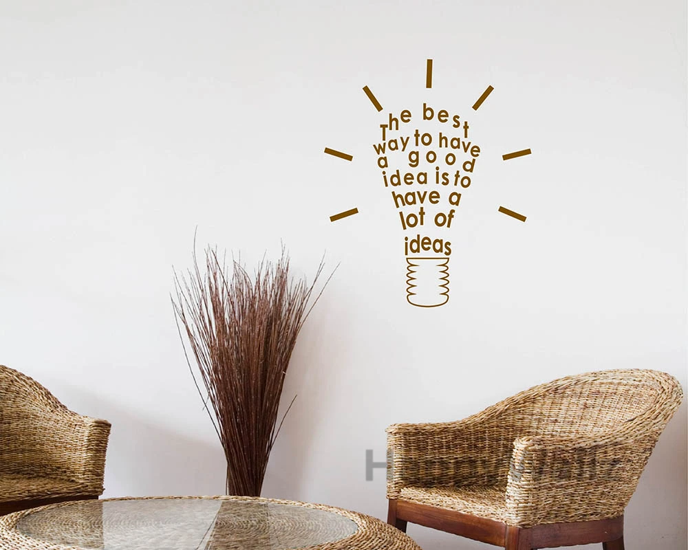 For good ideas. Good ideas техника. It's a good idea. What's your bright idea?. That`s a good idea.