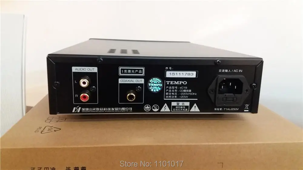 SHANLING TEMPO EC1B CD hdcd-плеер HIFI EXQUIS чтение USB ключ коаксиальный Оптический