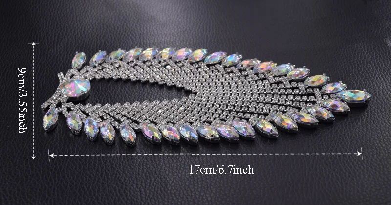 AB rhinestone sash should patches (1)