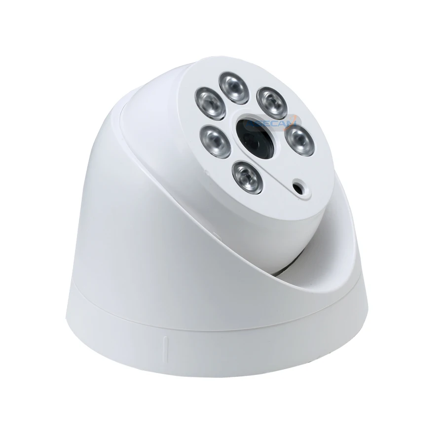 

ASECAM 2MP HD 1080P AHD Security Camera Indoor Mini Dome Array infrared 6LED Array Night Vision CCTV Surveillance