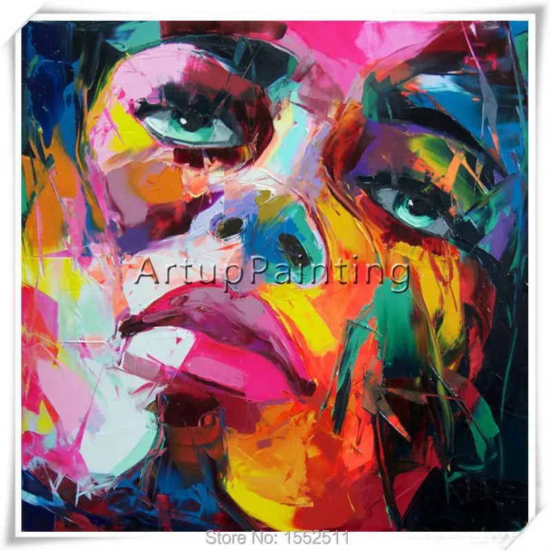 Impasto Françoise Nielly Arte Da Parede Pictures para sala de estar 6