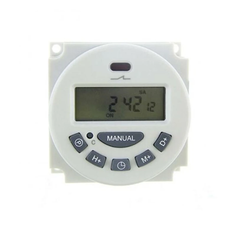 

12V/220V LCD Digital Programmable Control Power Timer Switch Relay L701 Electronic Relay Timer Time Switch