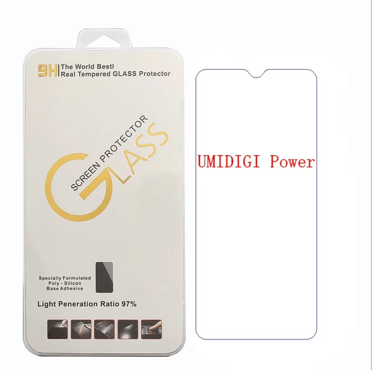 

For UMIDIGI Power Tempered Glass 2.5D 9h 0.30mm Screen Protector Safety Protective Film For UMIDIGI Power A5 Pro Anti-explosion