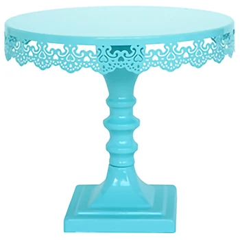 

Sweetgo Blue Cake Stand Square Feet Stand Us Cupcake Holder Tools For Wedding Party Bakeware Tools Table Decoration