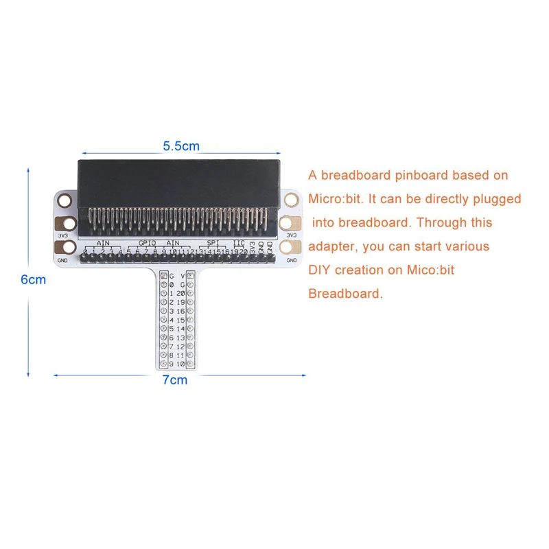 Макетная плата для BBC Micro:bit microbit Board Micro Controller Программирование программирования
