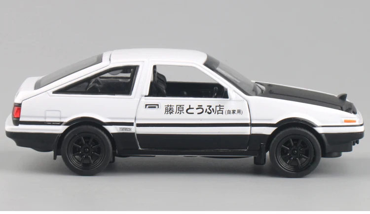 1:28 INITIAL D AE86 Металлический Игрушечный Автомобиль металлическая машина игрушечные машинки модель автомобиля Миниатюрная модель автомобиля игрушки для детей