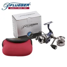 Оригинальная спиннинговая Рыболовная катушка Pflueger патриарх 9525 9530 9535 5,2 9+ 1BB: 1 антикоррозионная Рыболовная катушка для соленой воды и запасная катушка