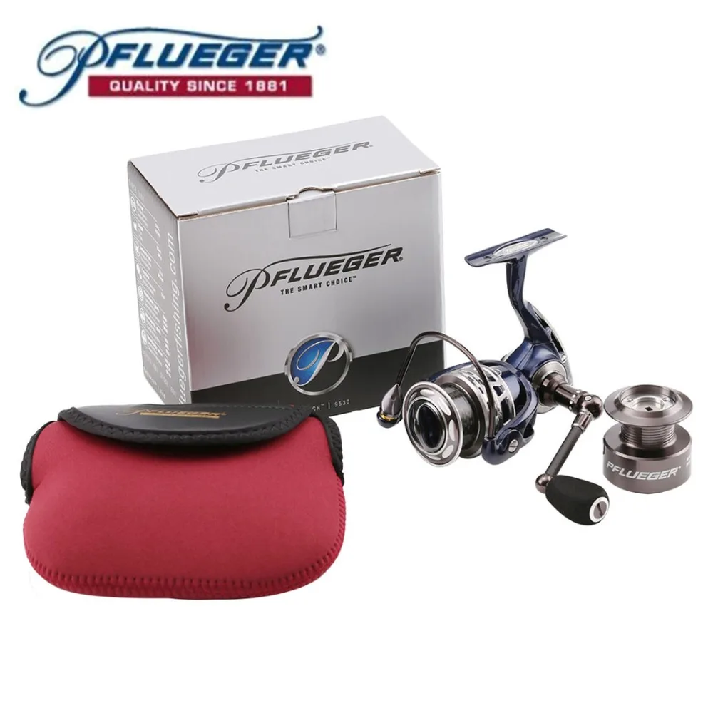 Оригинальная Рыболовная катушка Pflueger PATRIARCH 9525 9530 9535 спиннинговая 9 + 1BB 5 2: 1 для