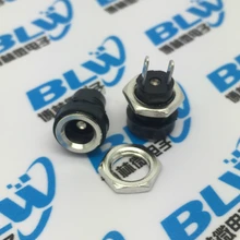 10 шт. DC-022B 3A 12 В для источника питания постоянного тока гнездо гнездовой панельный разъем 5,5 мм x 2,1 мм/5,5 мм x 2,5 мм/3,5 мм x 1,3 мм