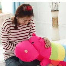 Мягкая игрушка в виде животных, Очаровательная толстовка с капюшоном плюшевая игрушка гиппопотам 90 см кукла бегемотик многоцветный подушечка диванная подушка около 35 дюймов игрушка p0451