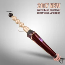 Автоматическая плойка с ЖК-дисплеем Уход за волосами Инструменты для укладки керамический для завивки волос Магия щипцы для завивки волос стайлер GMR164