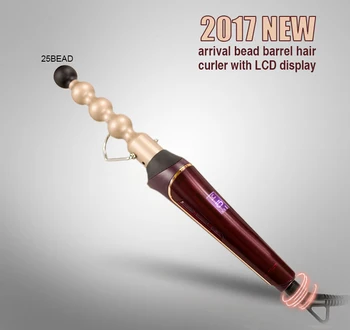 

Free Shipping Auto Hair Curler With LCD Hair Care Styling Tools Ceramic Wave Hair Magic Curling Iron Hair Styler GMR164