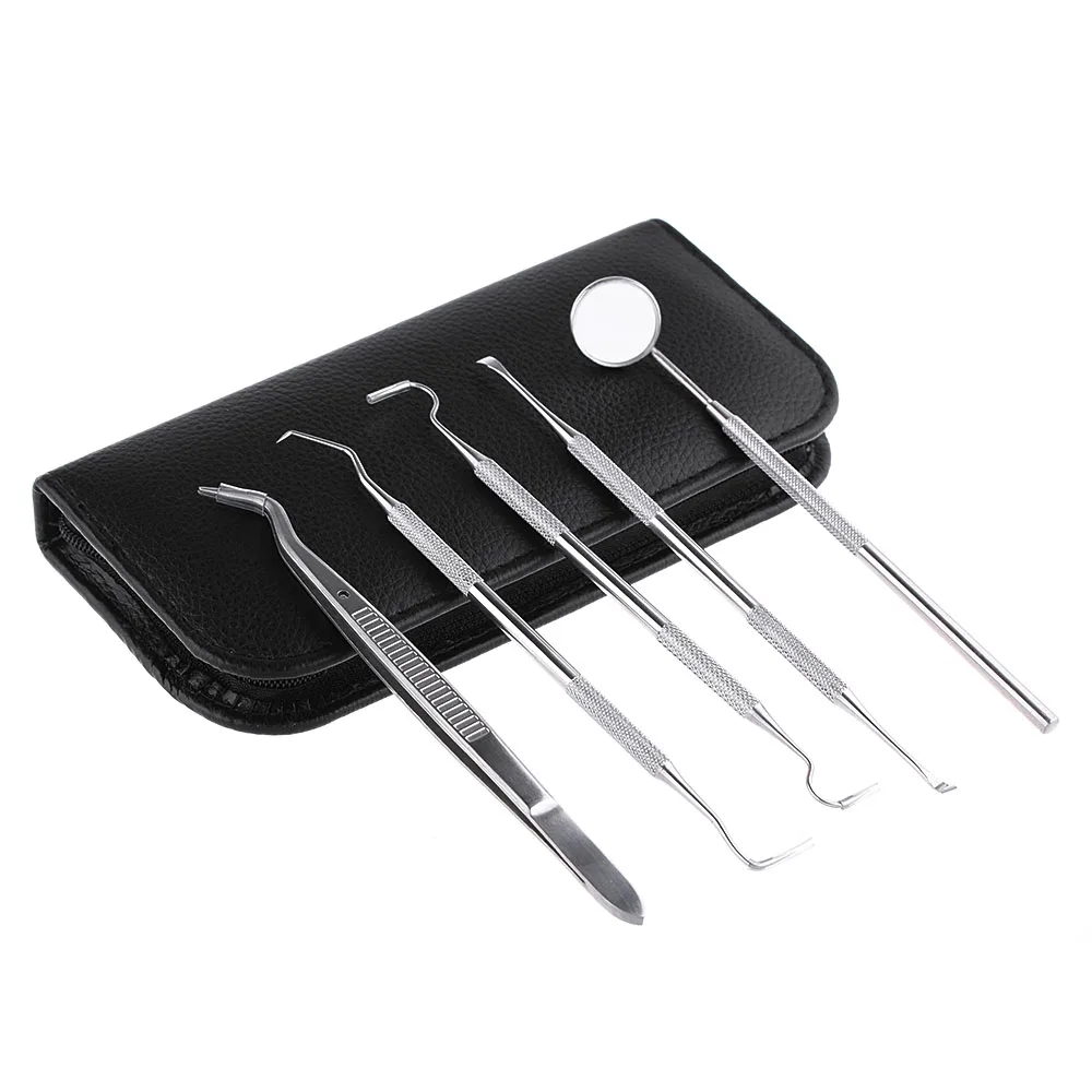 5Pcs/Set Stainless Steel Surgical Wax Carving Dental Tools 