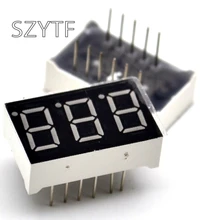 5 шт./пакет 3 Бит общий анод высокого светильник красный 0,5/0,56 inch 3 Бит Цифровой светодиодный 5631BS