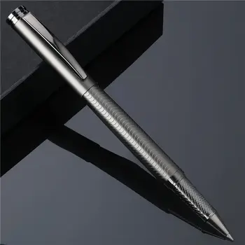

1 PC Luxury Metal Ballpoint Pen High Quality Business Writing Signing Calligraphy Pens Office School Stationary Supplies 03733