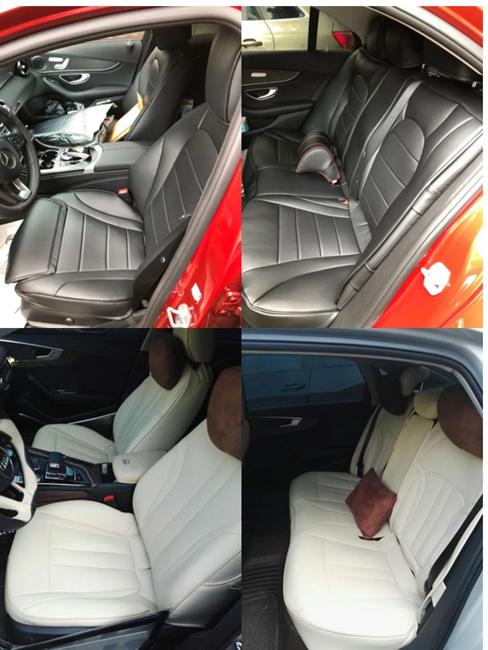 Car Believe Genuine leather seat cover For Porsche Cayenne 955 957 958