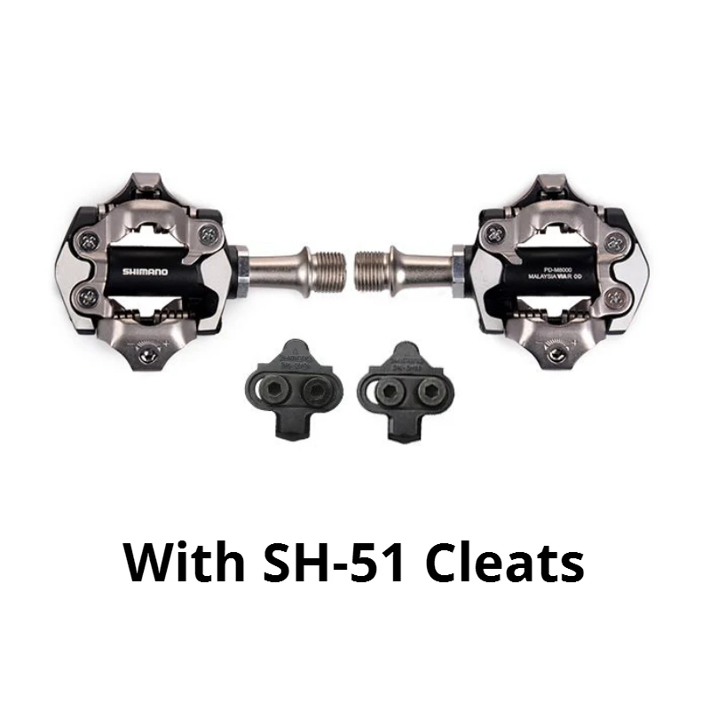 SHIMANO XT PD M8000 Pedal de bicicleta SPD pedales MTB componentes utilizando para bicicleta de montaña bici partes - 4