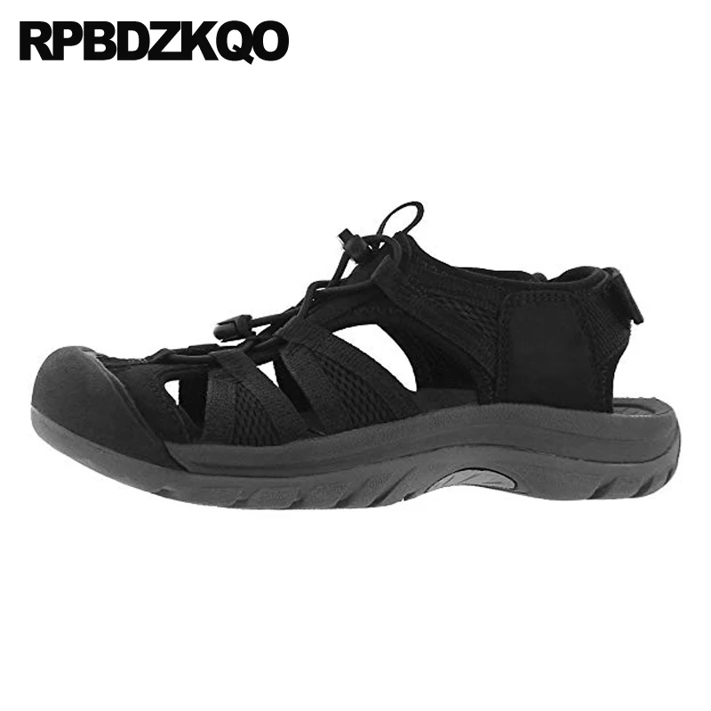 

Closed Toe Runway Men Gladiator Sandals Summer Sport Sneakers Nice Shoes Native Famous Brand Breathable Strap Italian Waterproof