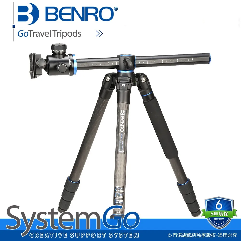 Benro Профессиональный штатив для SLR камеры GC268TB2 SystemGo с поперечной осью головка