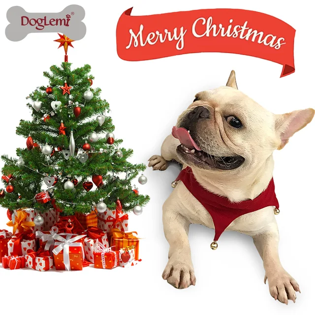 2017 doglemi holiday gift for pets christmas pet costume christmas dog collar bandana