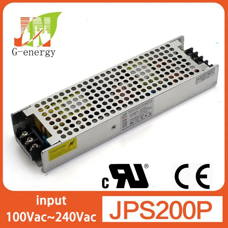 

CE,UL Certification 5V40A200W LED Switching Power Supply with Dial Switch,full color LED display screen driving power supply