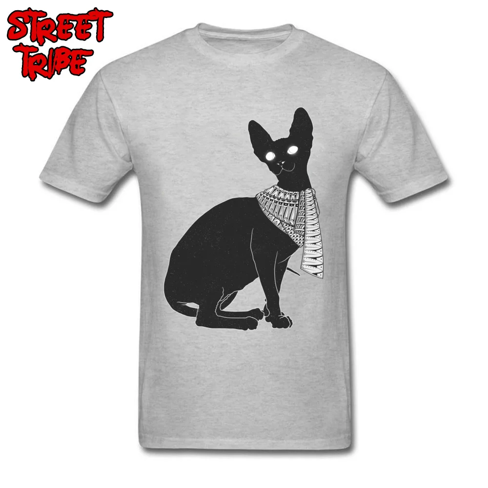 Alien Cat Tops Shirt Oversized O Neck Casual Short Sleeve All Cotton Mens T Shirts Group Tops T Shirt Wholesale Alien Cat grey
