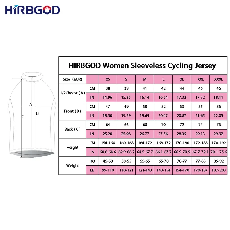 HIRBGOD розовая Женская майка без рукавов для велоспорта летняя быстросохнущая майка для горного велосипеда MTB Dh Спортивная одежда для велоспорта Джерси, NR112