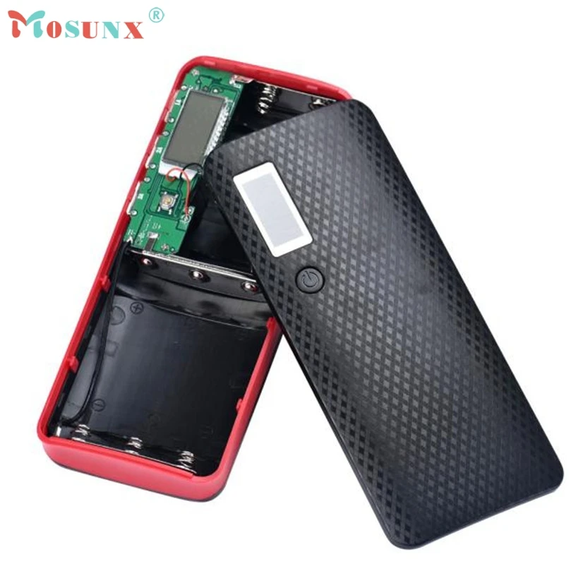 

Mosunx Hot Selling High Quality 5V 2A 18650 Power Bank Battery Box Charger For iPhone 6s Note4 MotherLander