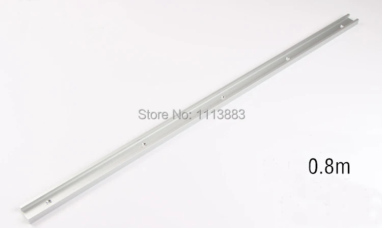  800mm (31.5inch) Standard Aluminium T-track Miter Track/Slot for Router Table