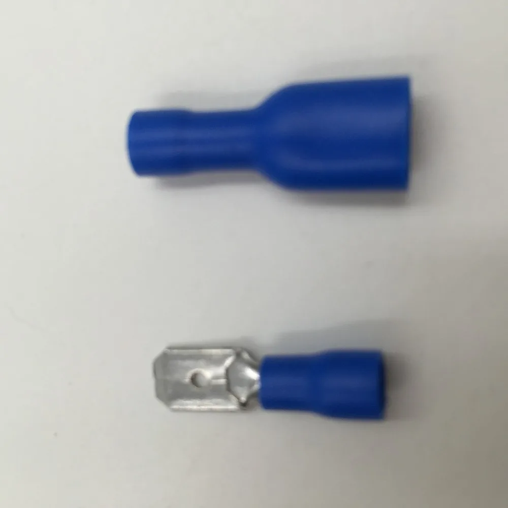

Factory Supplied Bargain Hot 100 Pcs Metal Assorted Electrical Wire Terminal Spade Connectors Male Female
