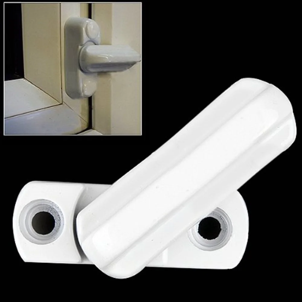 Us 1 73 13 Off Nflc Replacement Security Upvc Window Door Lock Sash Jammer Painted T Type Door And Window Lock Home Hardware Locks In Locks From